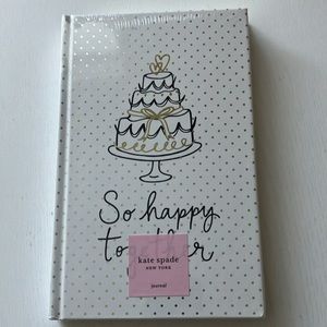 Kate Spade So Happy Together Journal (NWT)